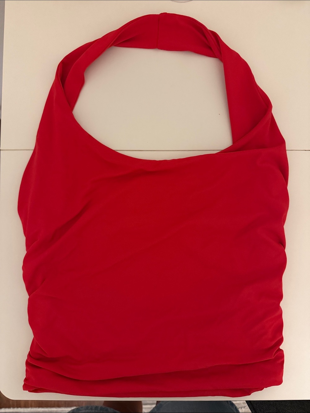 Red Halter Top from Meshki
